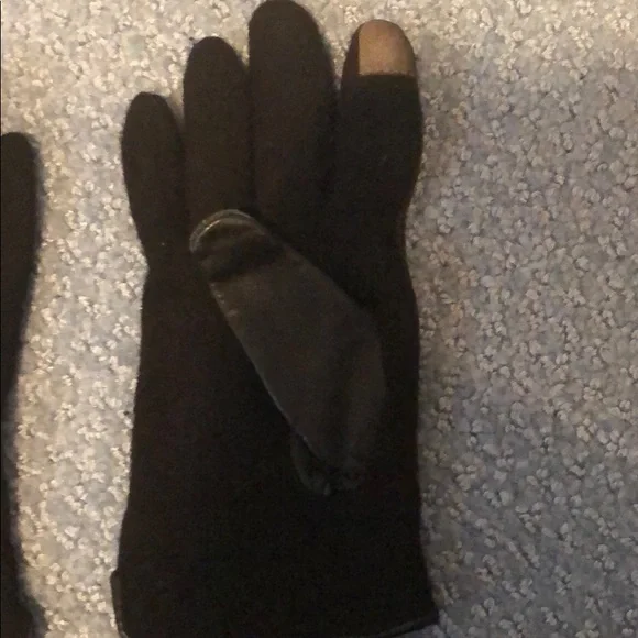 Lauren Ralph Lauren  Black Gloves host pick use with your phone - Picture 6 of 12